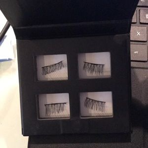 Long fabulous magnetic eyelashes